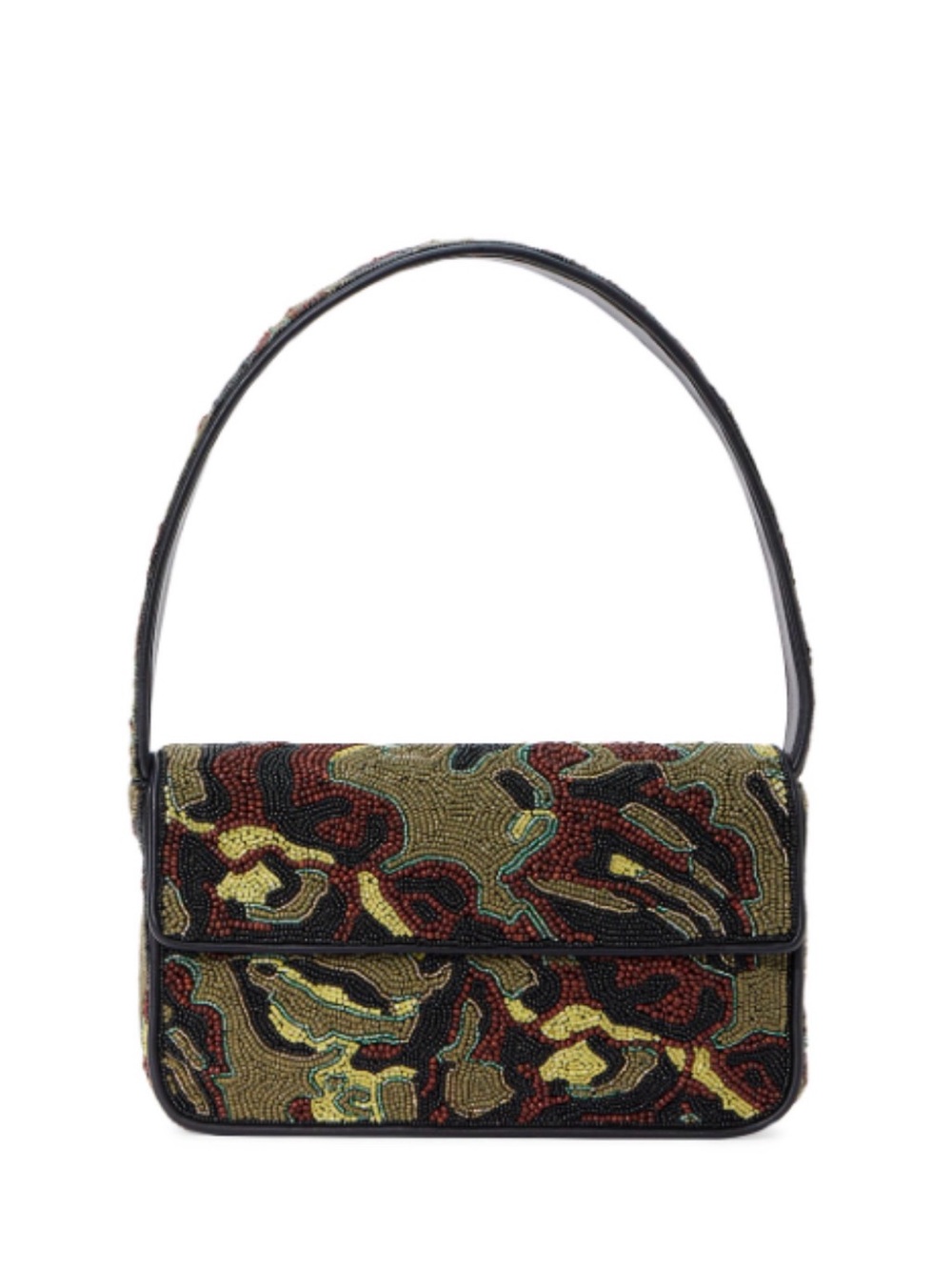 Staud Tommy Beaded Shoulder Bag